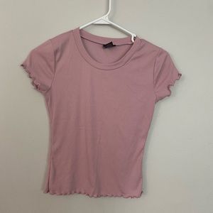 Pink plain shirt